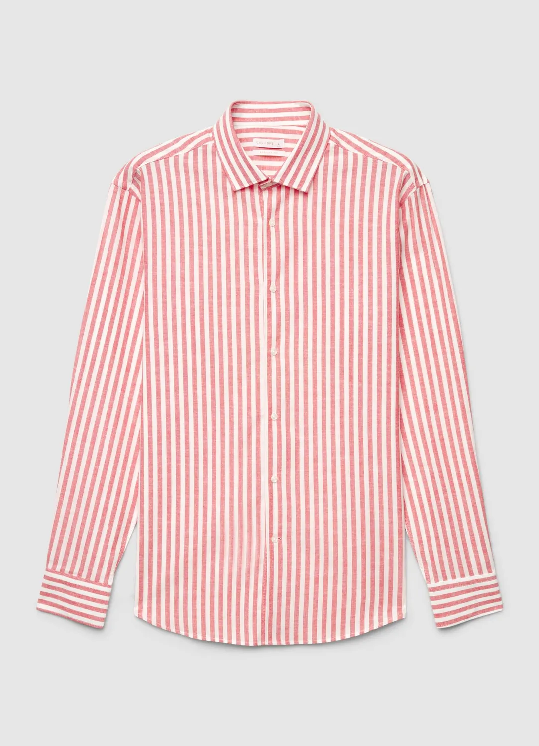 Calliope Chemise rayée homme col classique