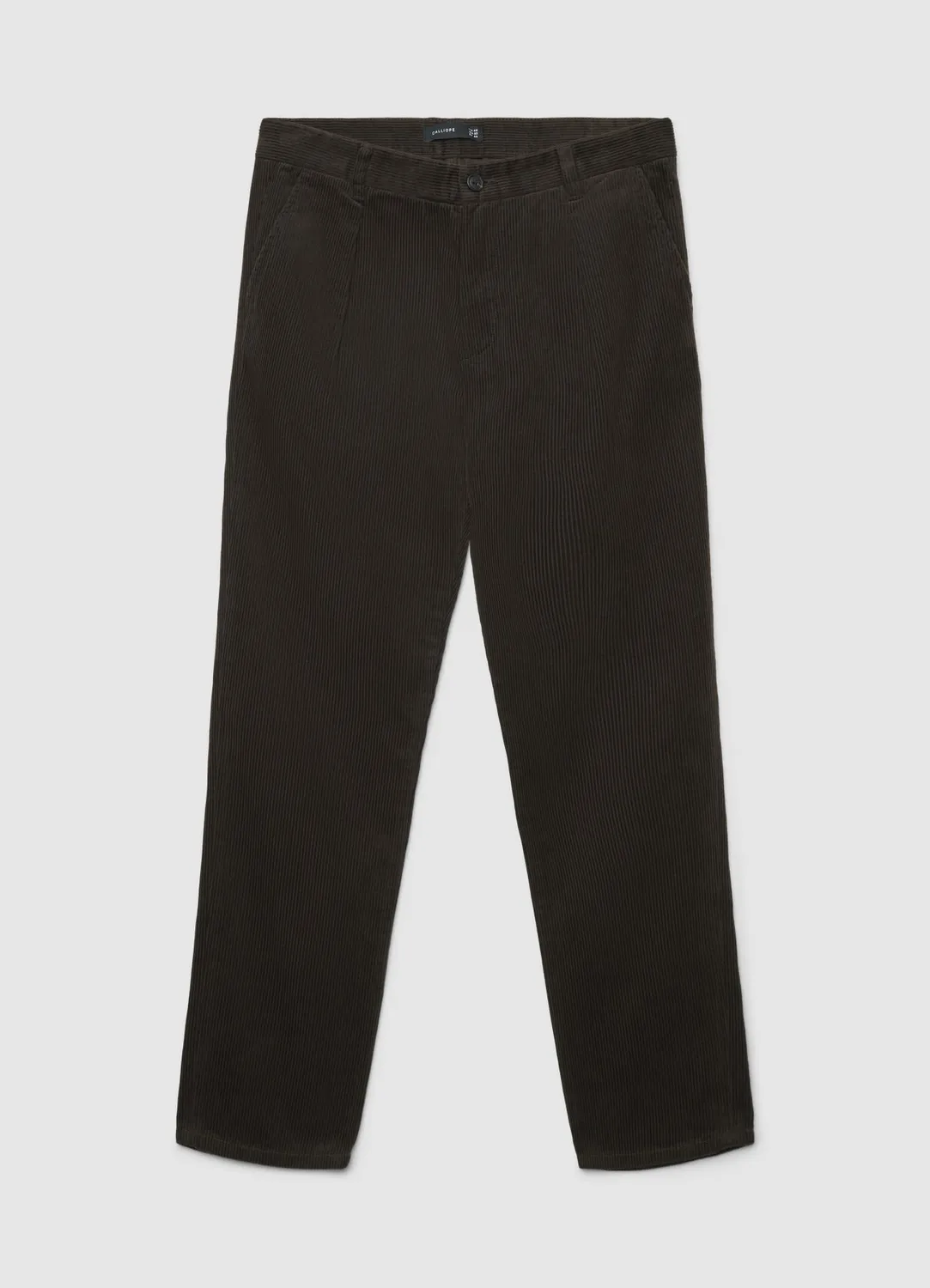 Calliope Pantalon chino velours homme droit à pinces