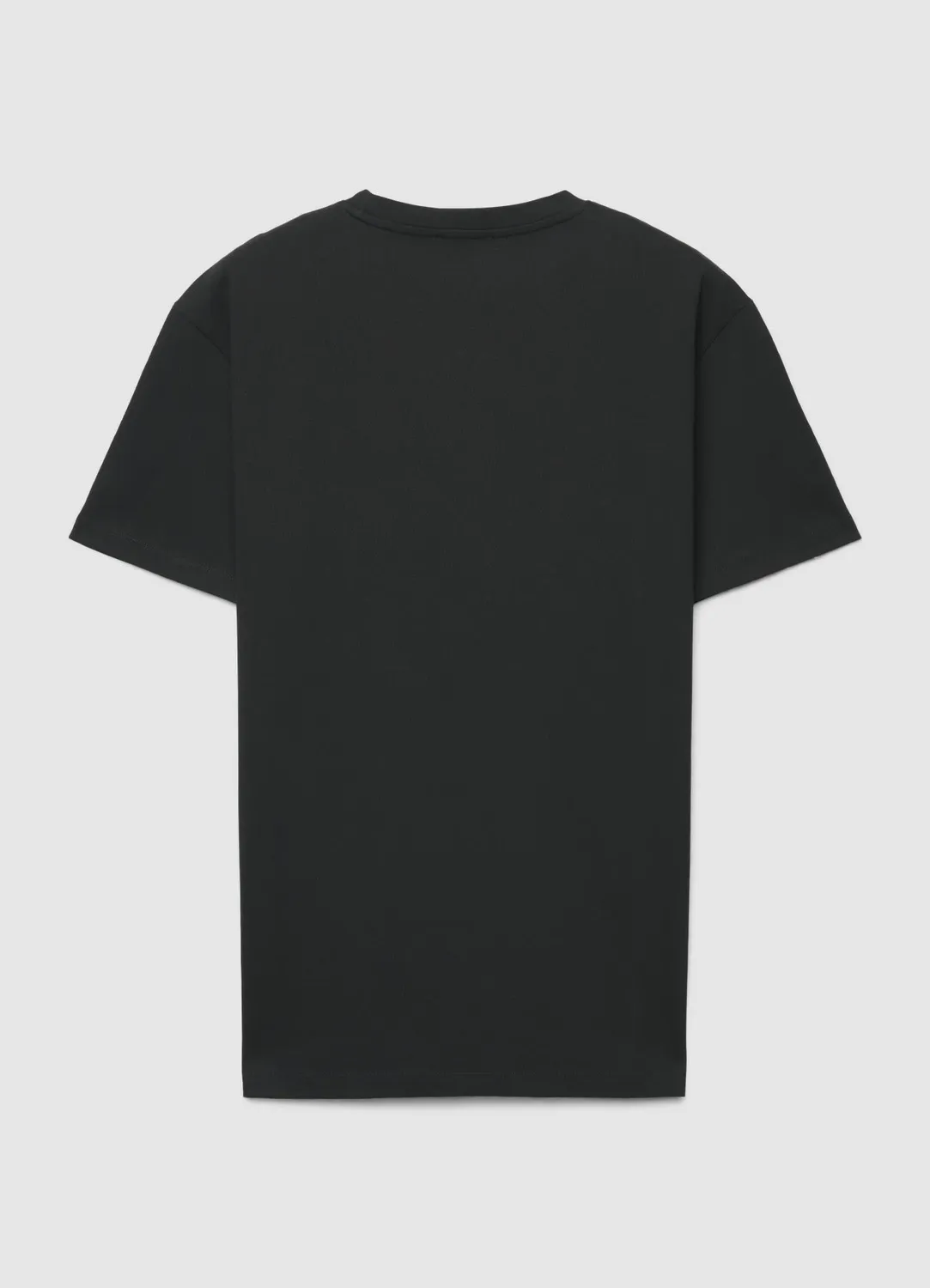 Calliope T-shirt col rond homme uni coupe droite