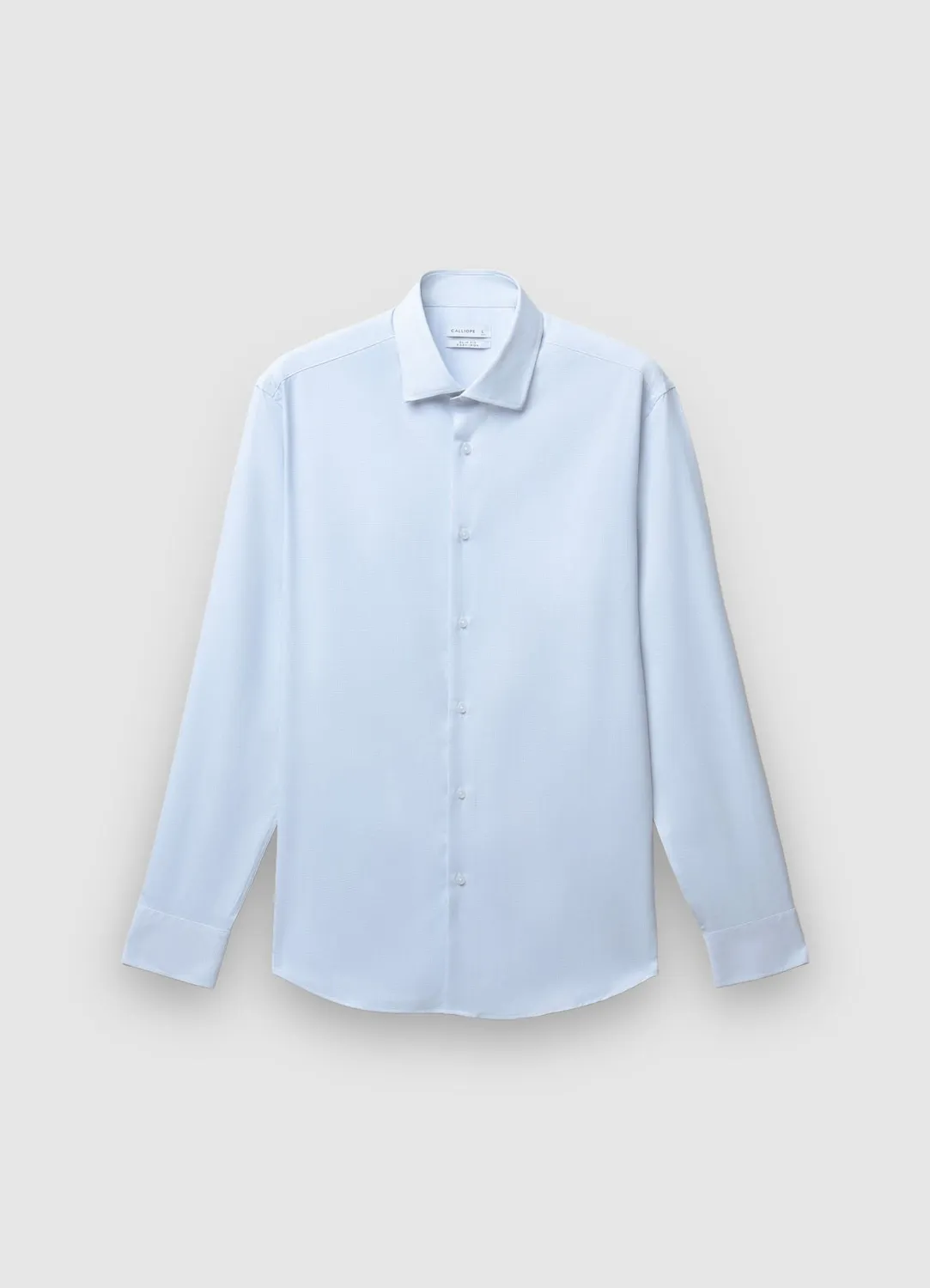 Calliope chemise homme micro-motifs manches longues