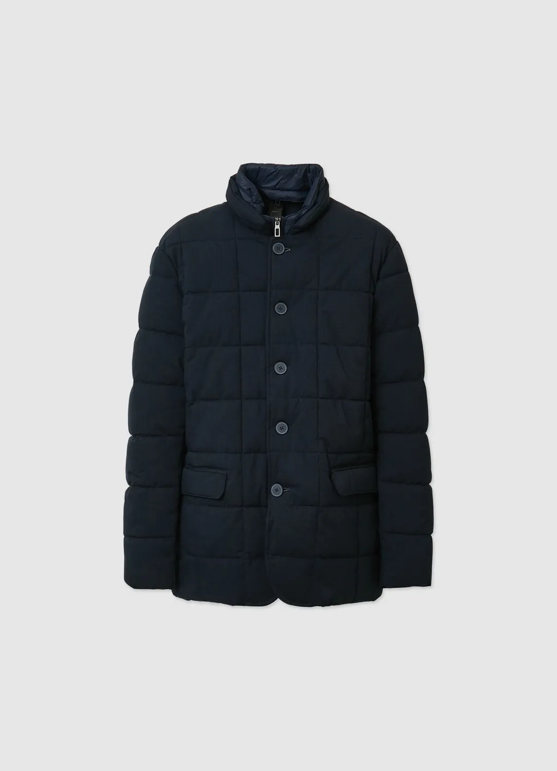 Calliope veste matelassée homme col haut à boutons