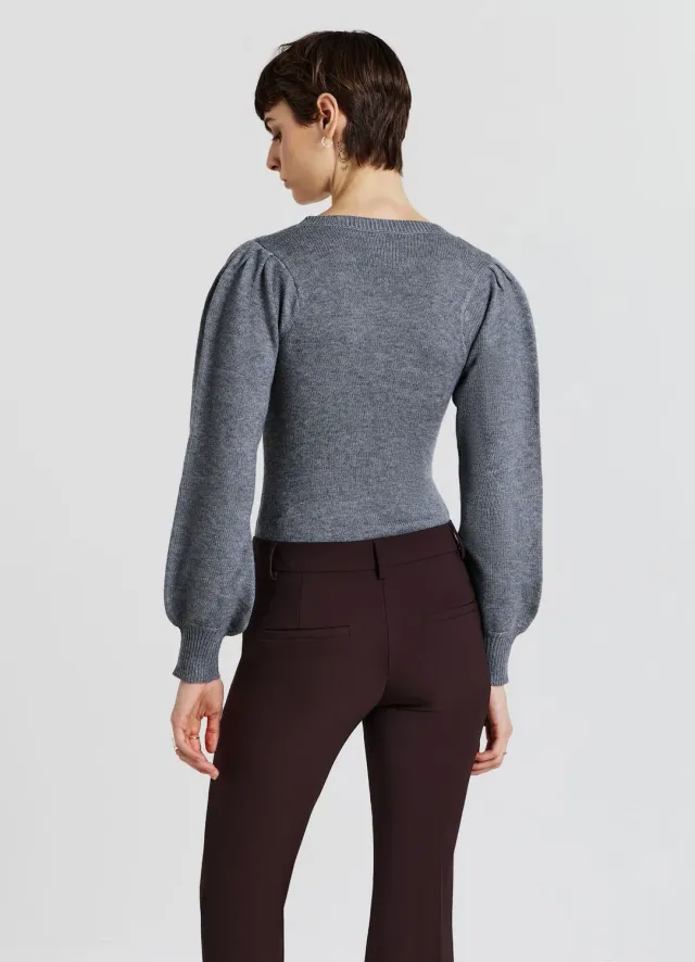 Calliope Body maille torsades femme col rond