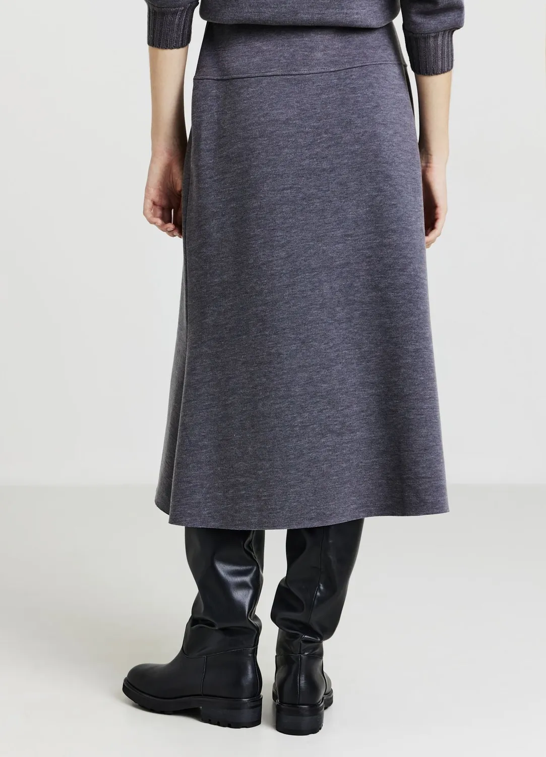 Calliope jupe femme évasée unie taille M