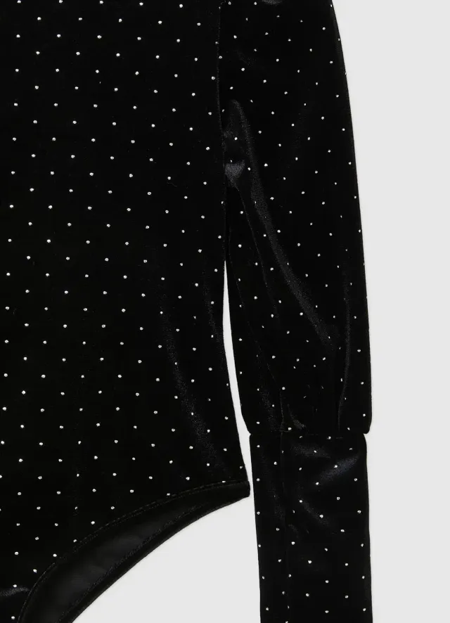 Calliope body manches longues fille clouté
