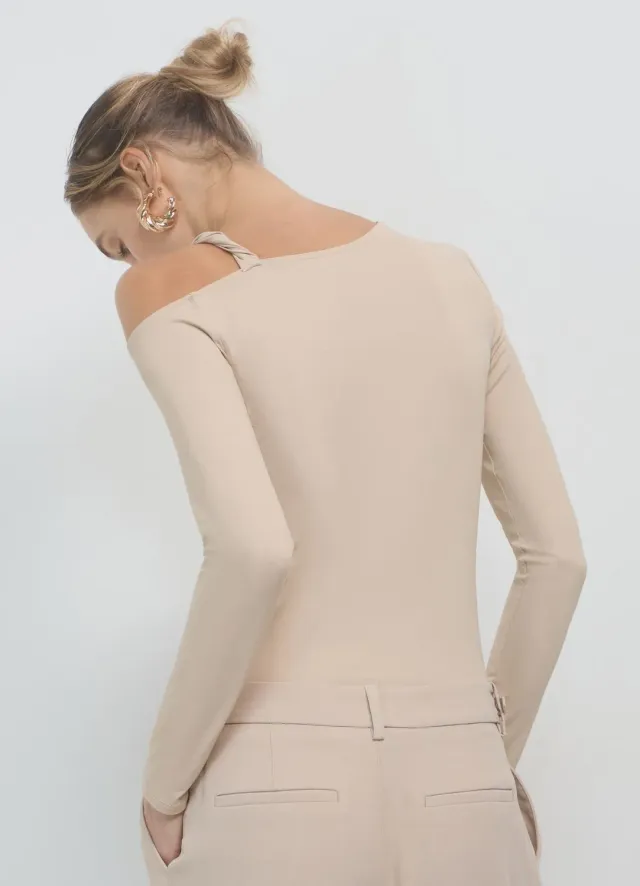 Calliope T-shirt cut-out femme manches longues