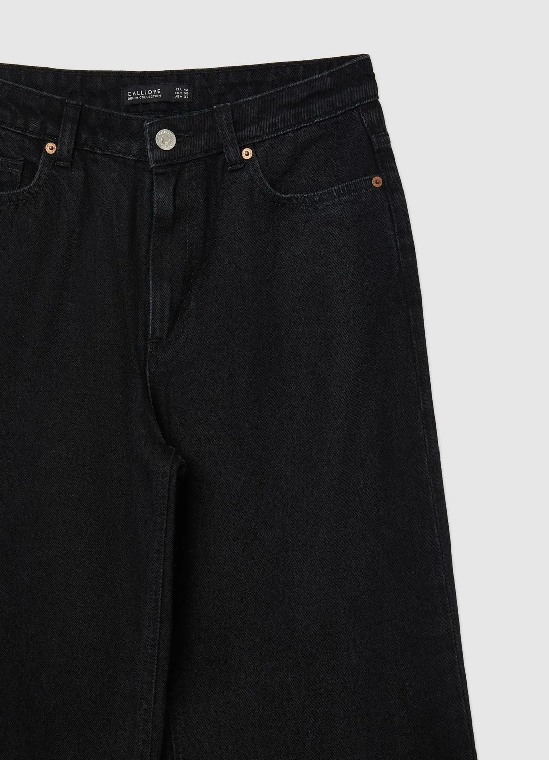 Calliope Jeans Palazzo Uni Femme Taille Haute