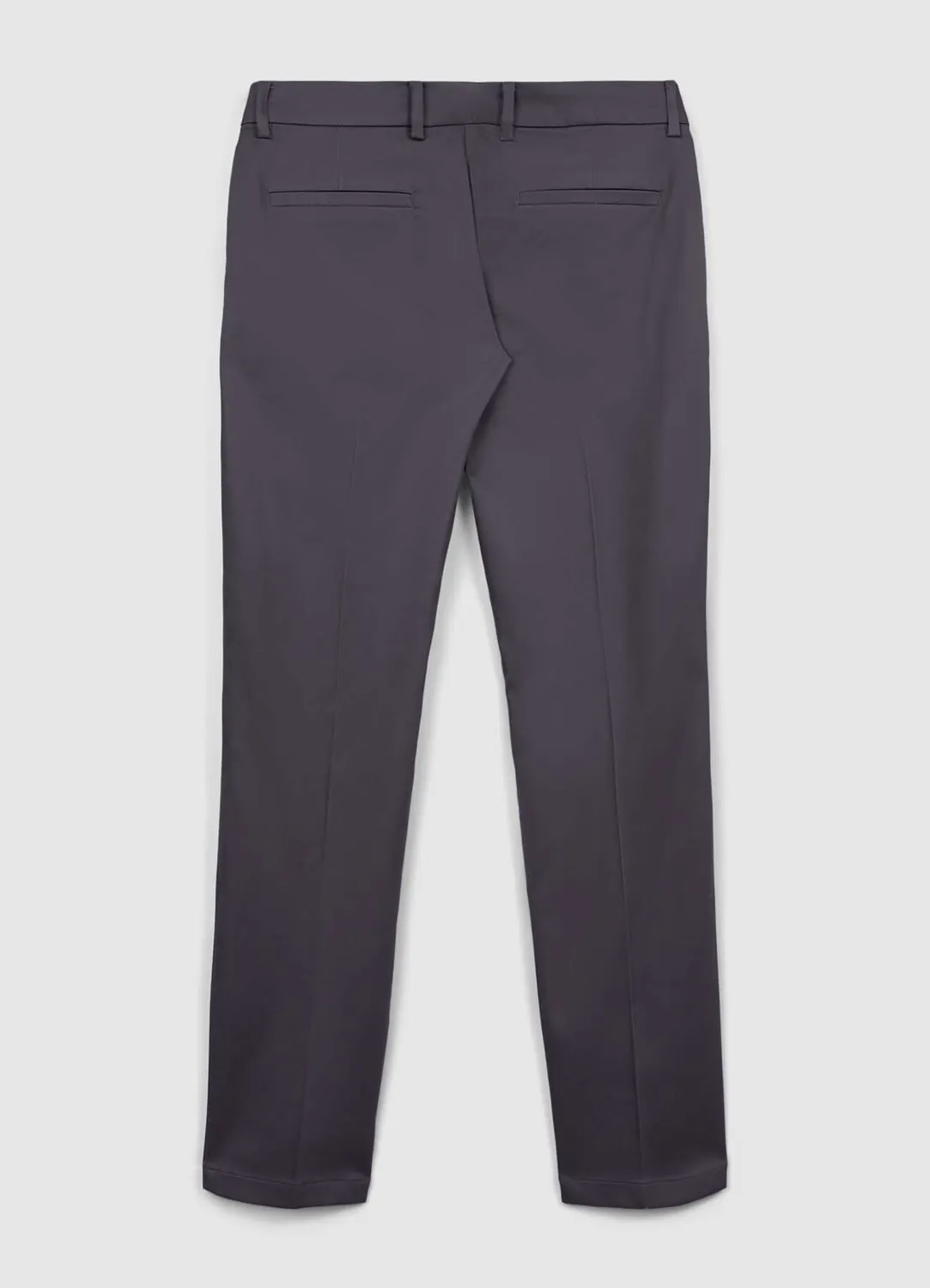 Calliope pantalon femme coton uni coupe droite S