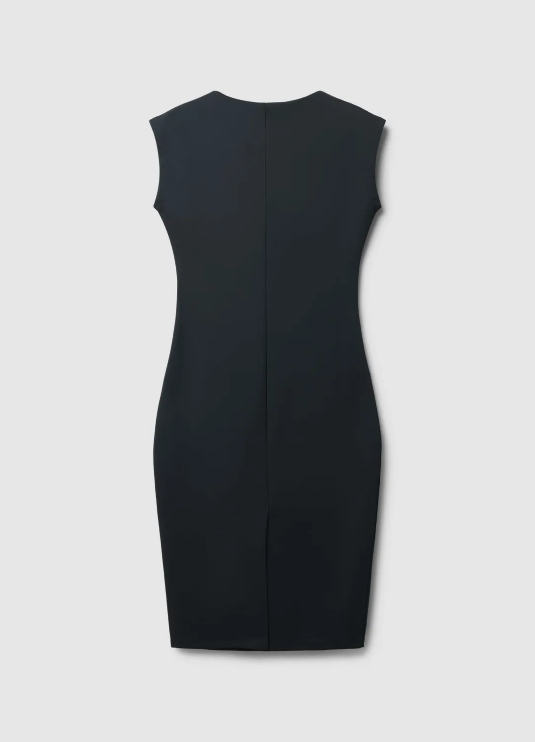 Calliope Atelier robe fourreau col V unie femme