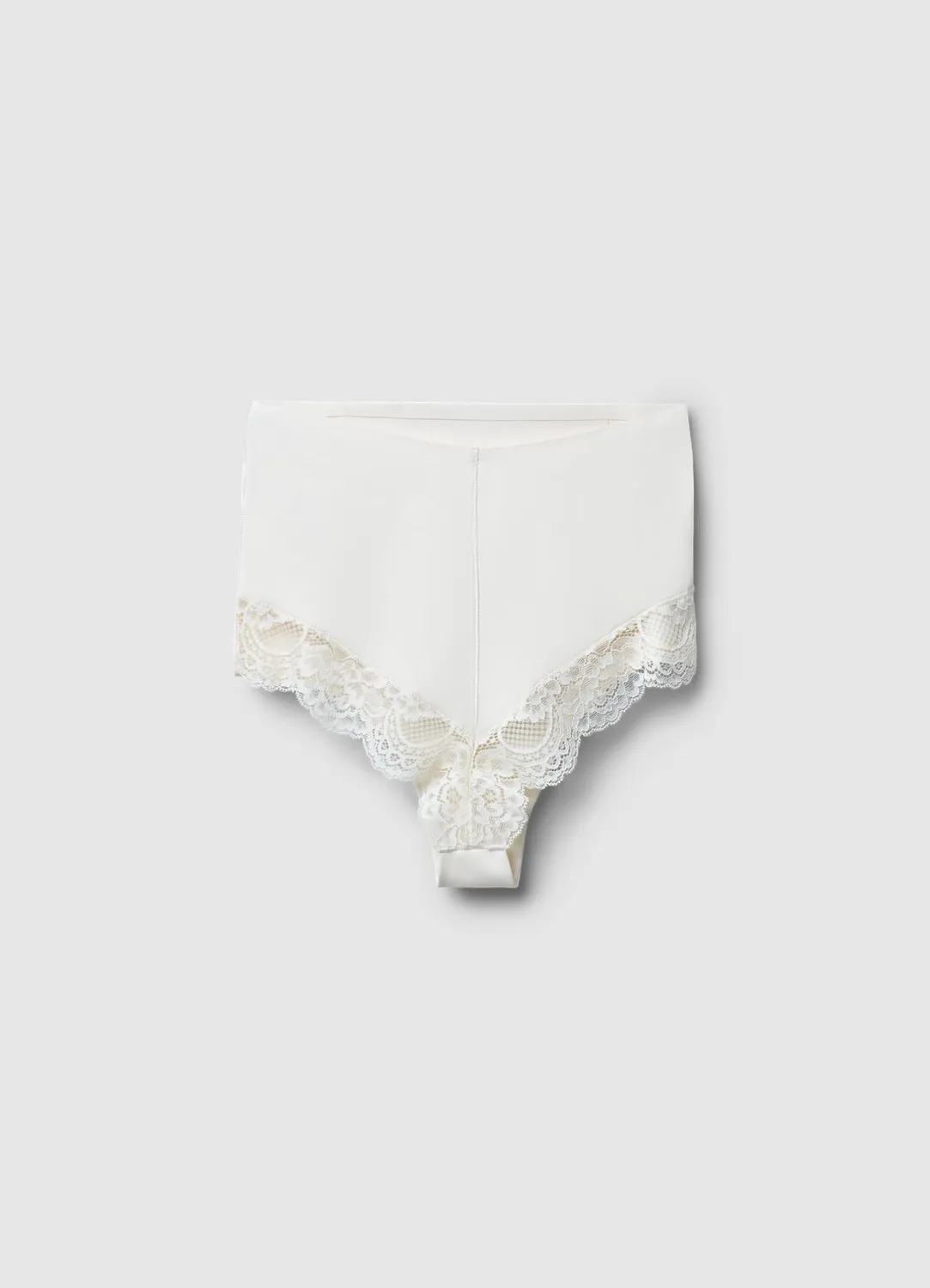 Calliope slip gainant femme dentelle coton
