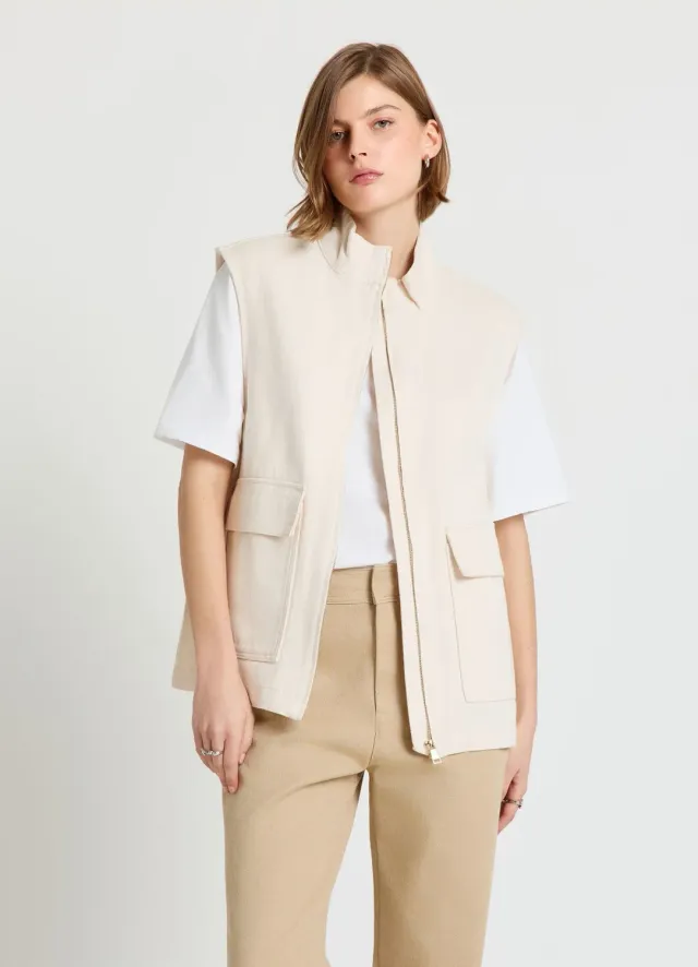 Calliope Gilet tasconi gilet sans manches femme utility