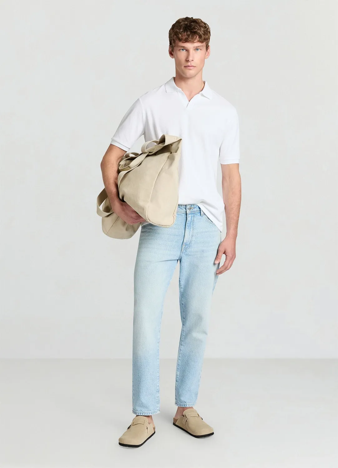 Calliope Polo homme piqué col contrasté