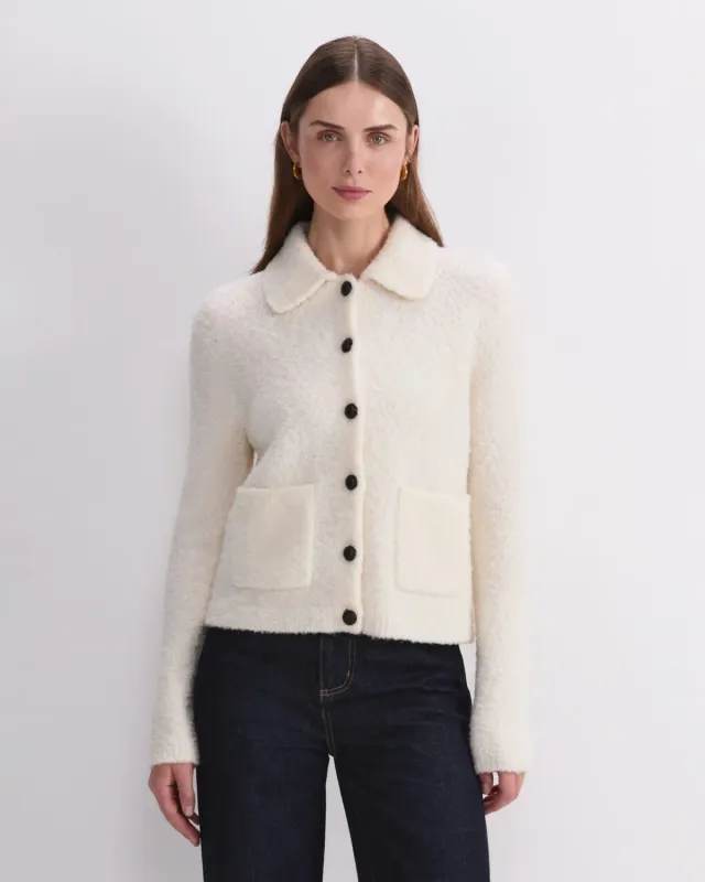 Sportscraft Teddy Wool veste laine femme taille XS