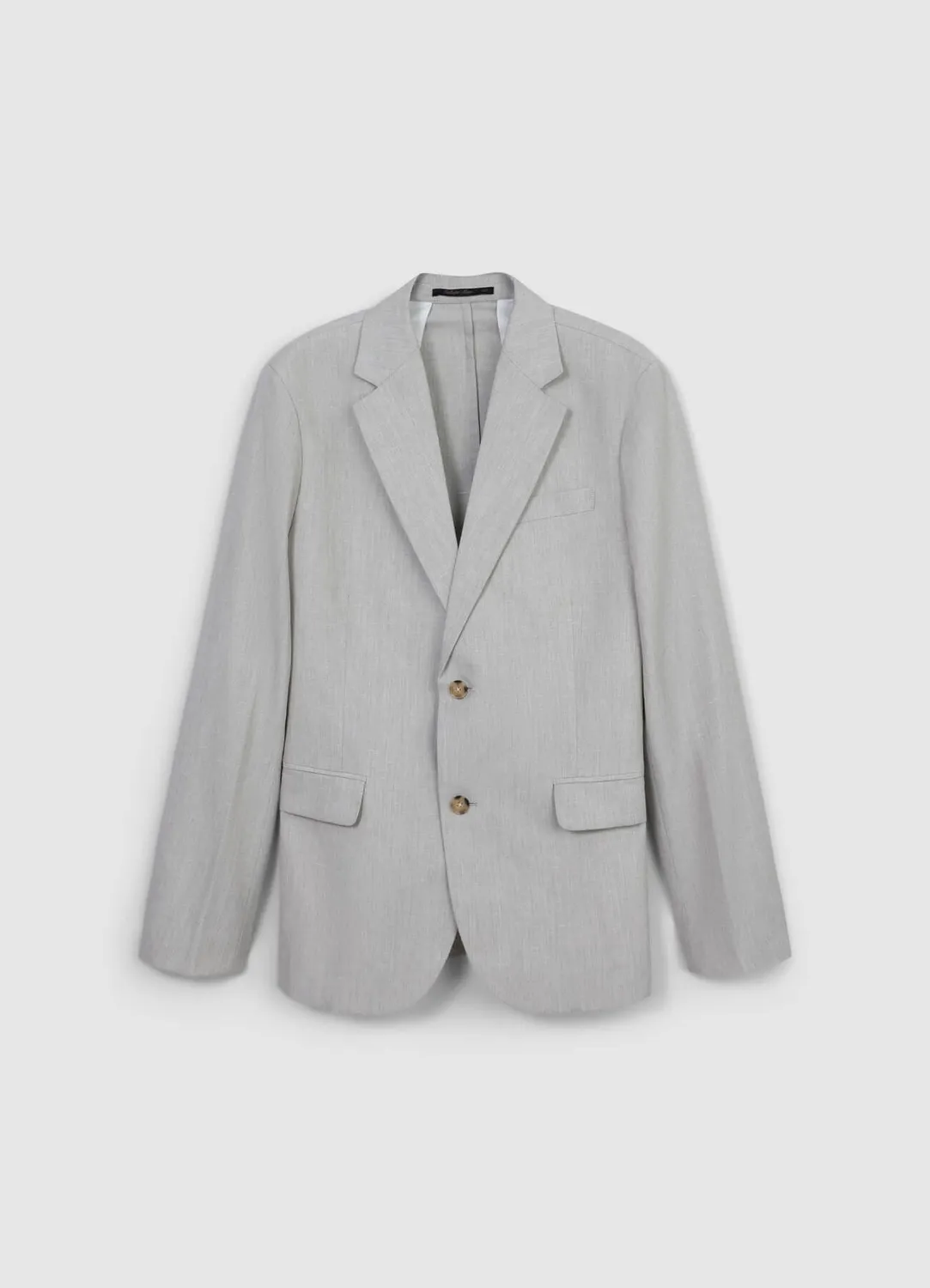 Calliope veste homme lin simple boutonnage