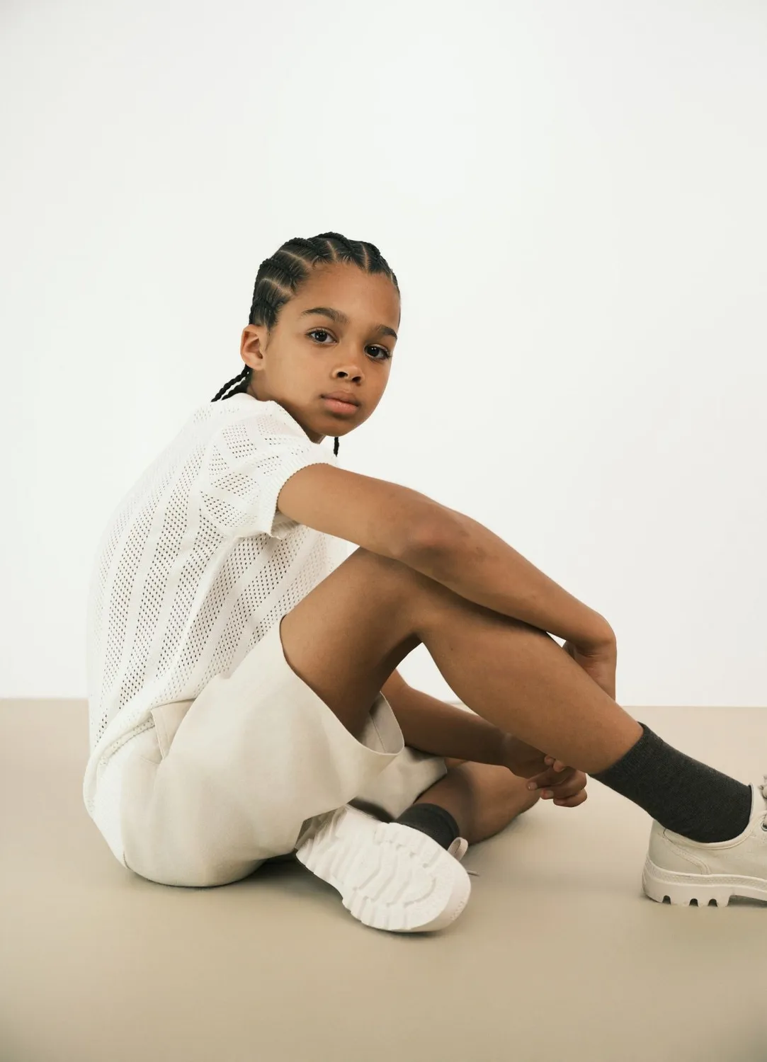 Calliope short jogger cordon short enfant uni