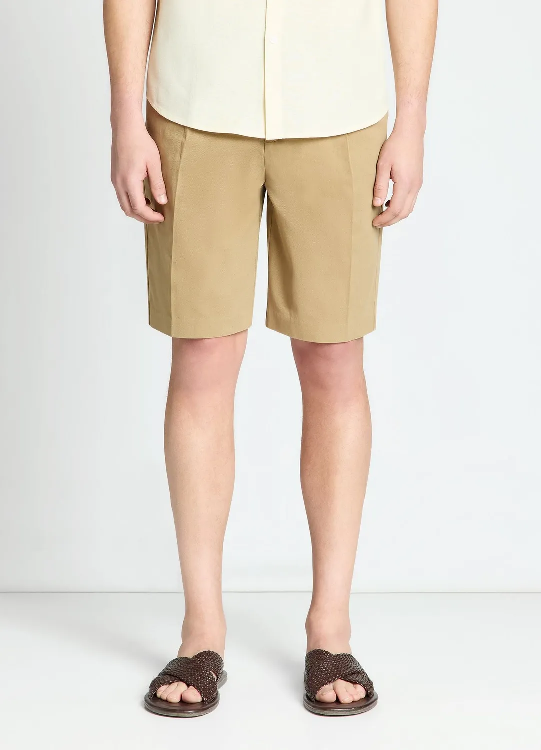 Calliope chino short homme large uni