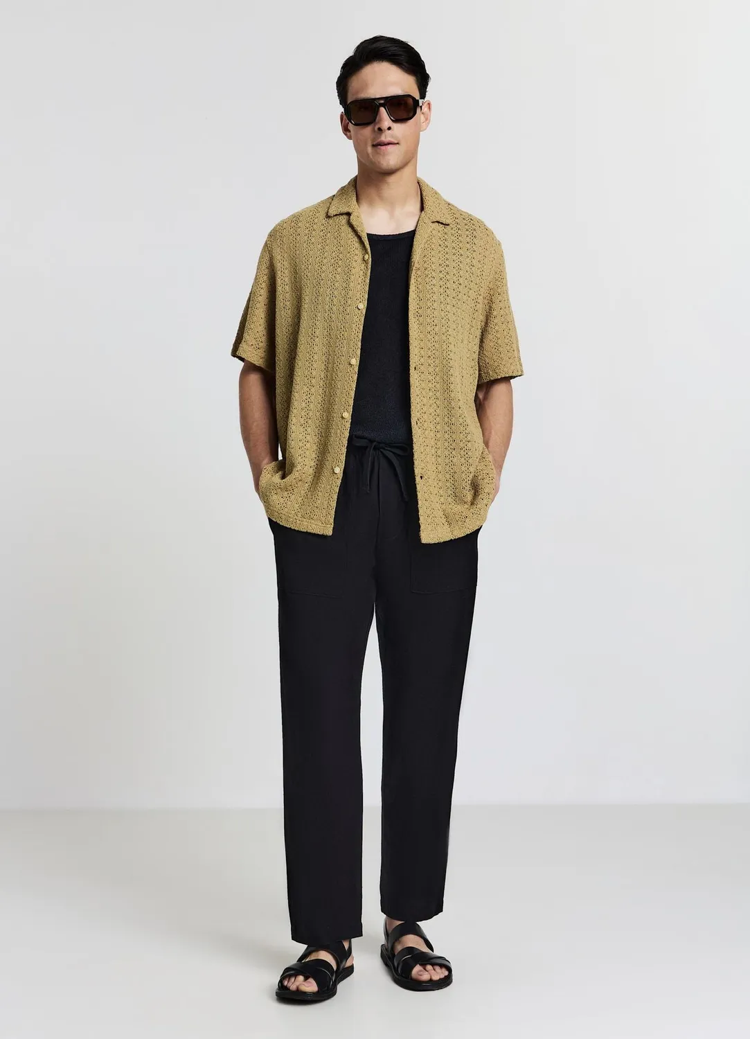 Calliope jogger uni homme coupe regular