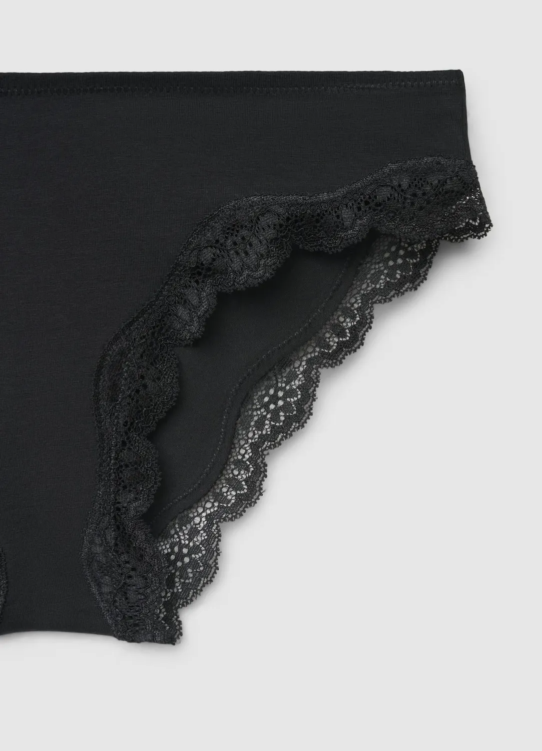 Calliope Slip bord dentelle femme lot de 3 uni
