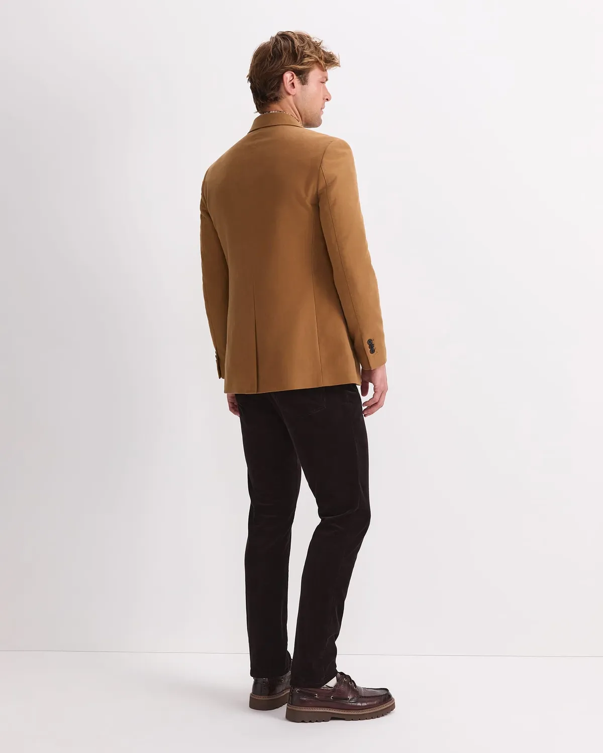 Sportscraft Moleskin Blazer homme coton italien poches