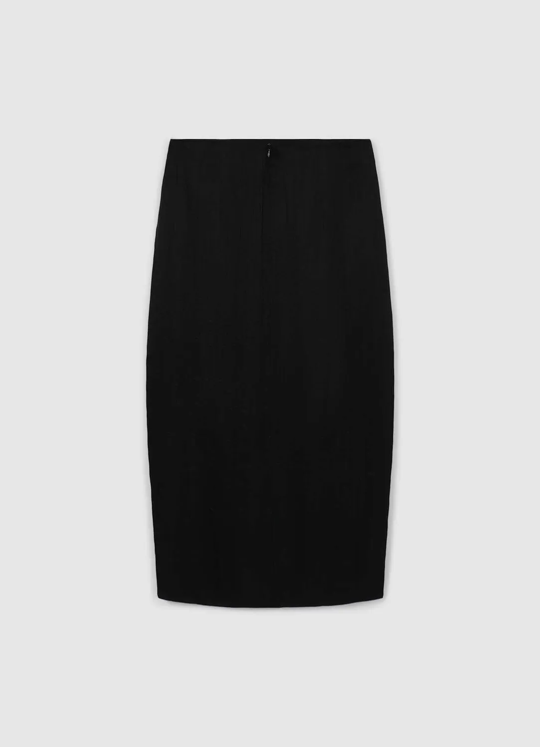 Calliope Jupe midi fendue femme spacco boucle or