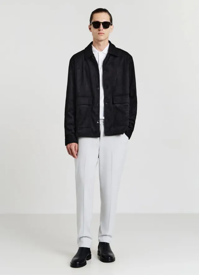 Calliope surchemise suédine homme poches