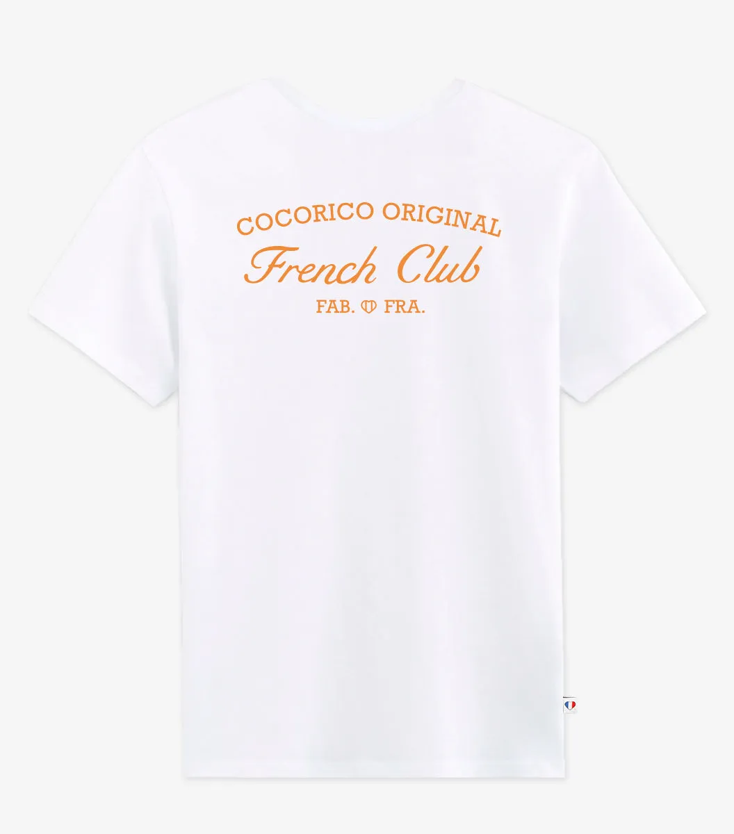 Cocorico French Club Blanc t-shirt homme coton
