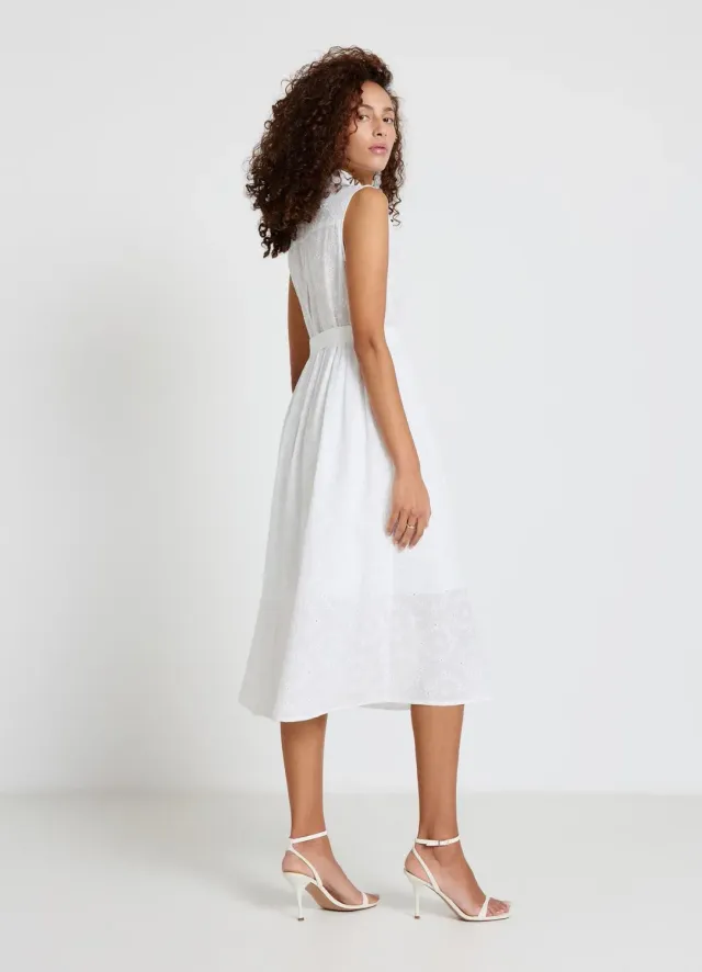 Calliope Chemisier robe chemisier femme sangallo
