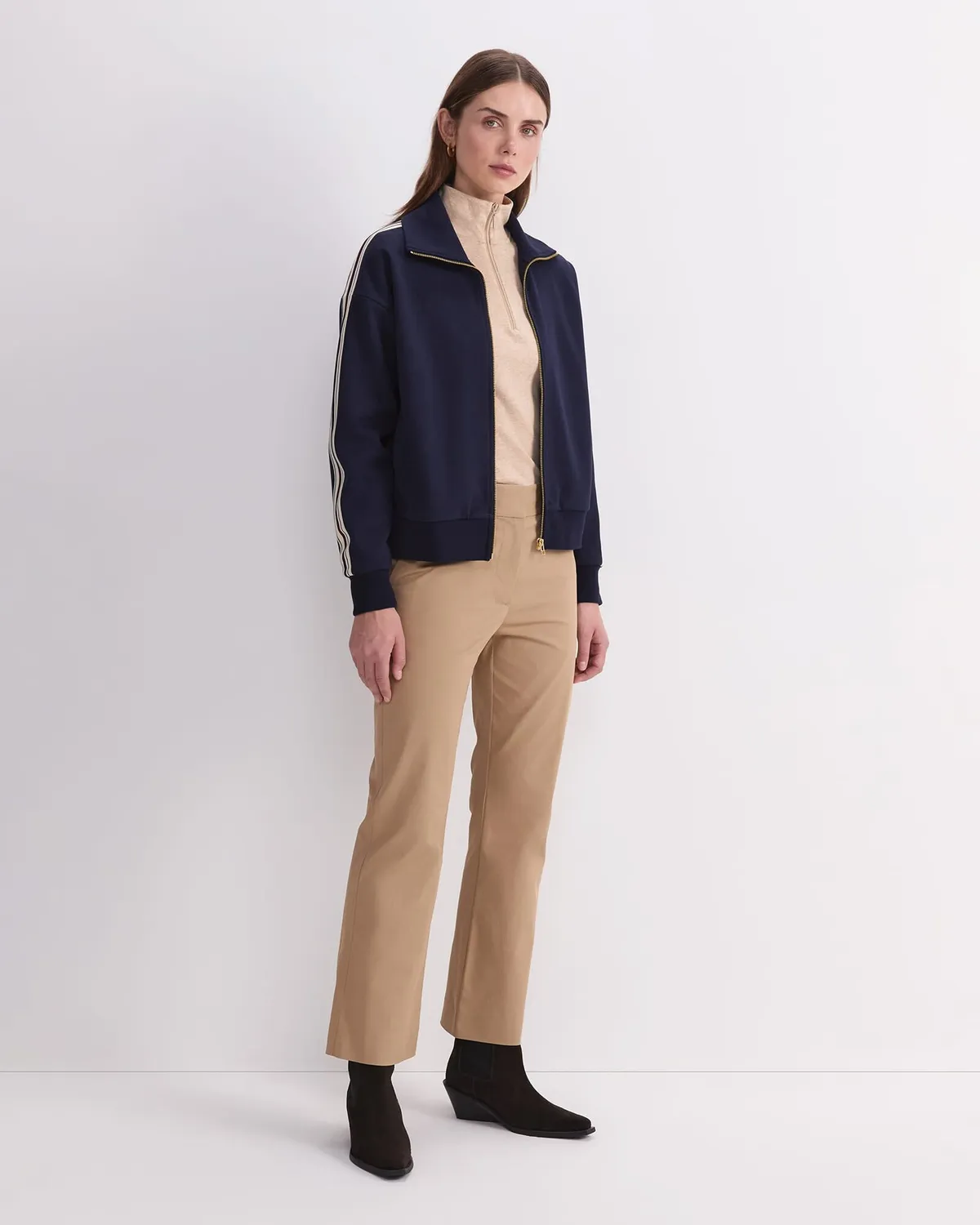 Sportscraft Bailey Zip Through sweat zippé coton femme