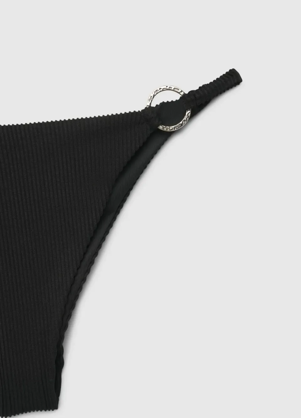 Calliope slip bikini brésilien gaufré anneaux femme