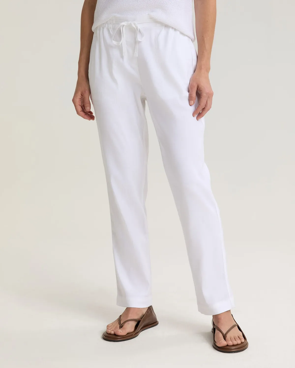 Sportscraft Rosa Linen pantalon taille 8 lin stretch