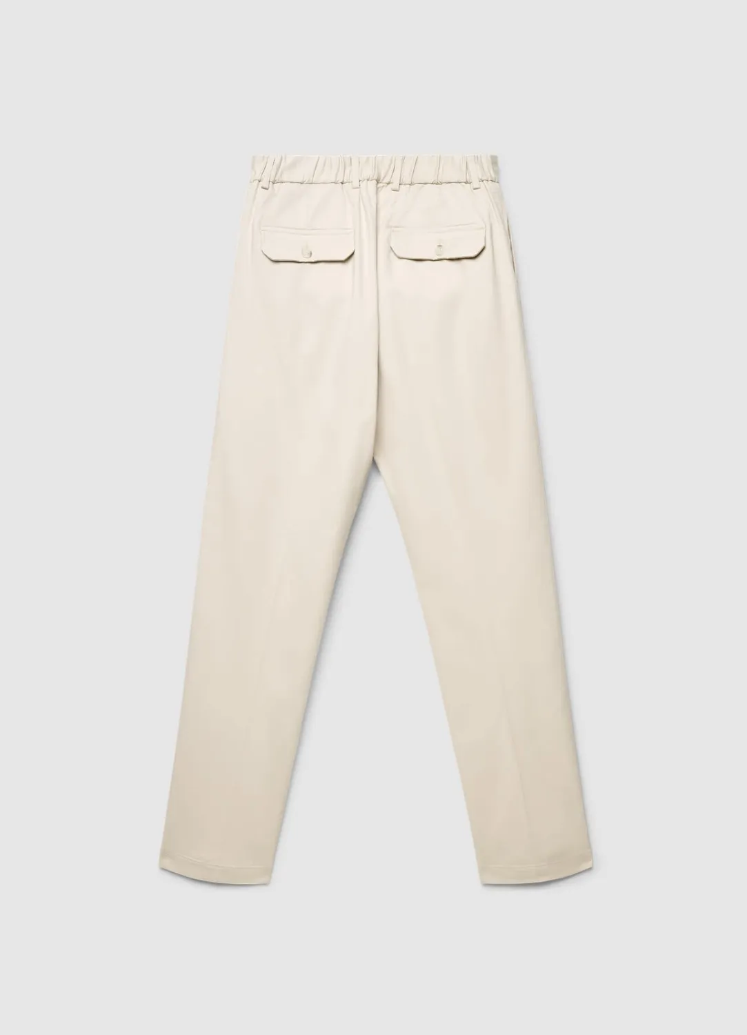 Calliope pantalon chino homme coupe droite taille elastique