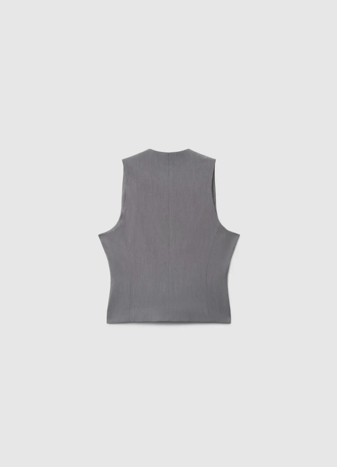 Calliope gilet uni boutons col V femme