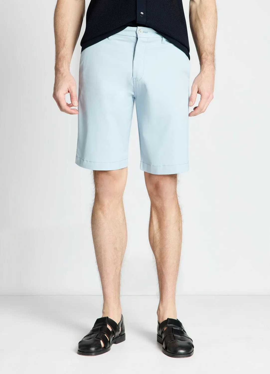 Calliope short chino homme uni coupe regular