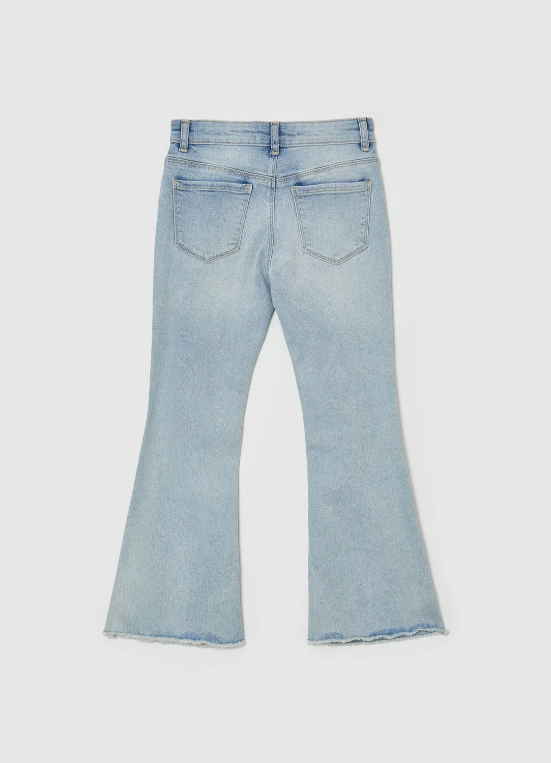 Calliope jean flare fille 5 poches régulier