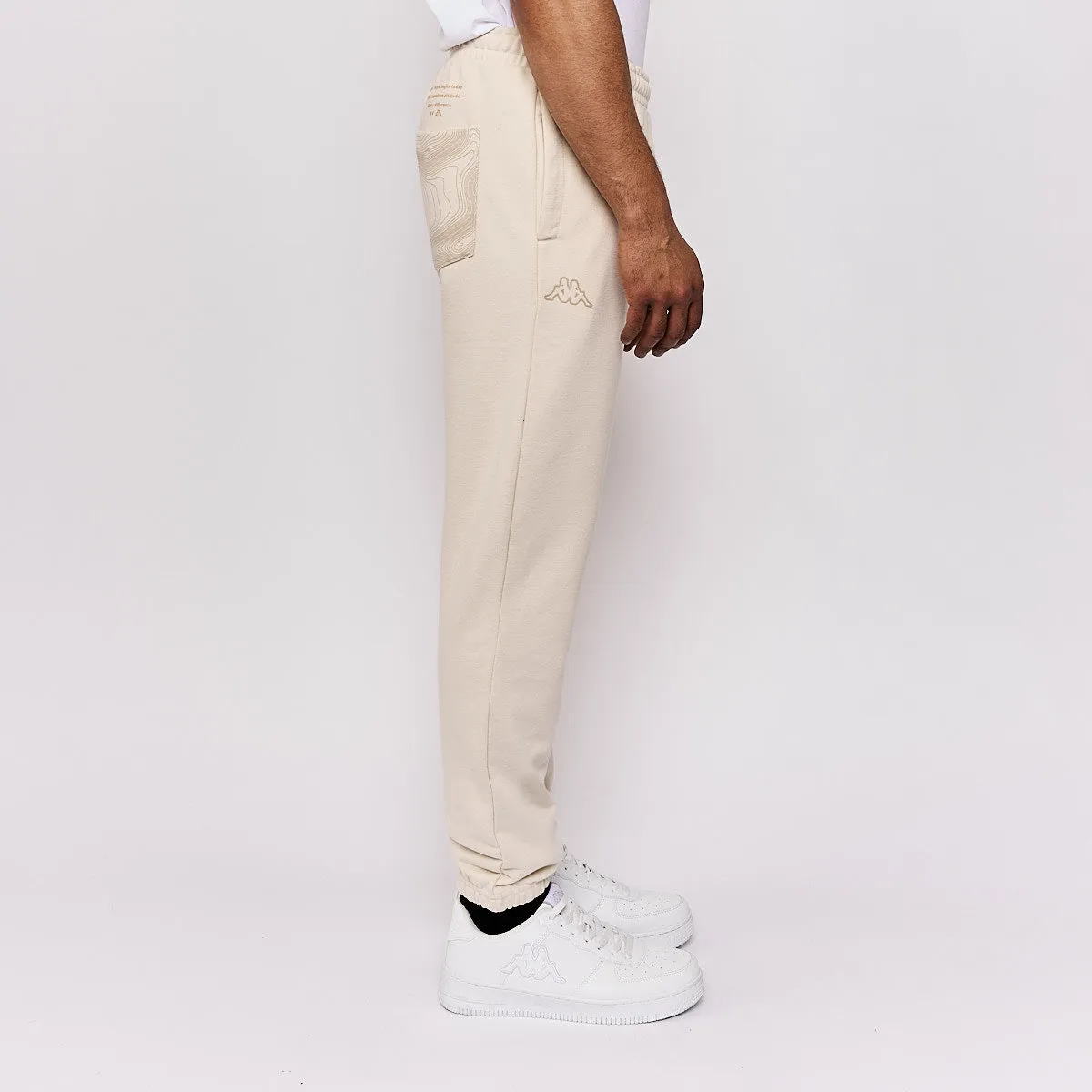 Robe di Kappa Faiti pantalon homme blanc coton slim