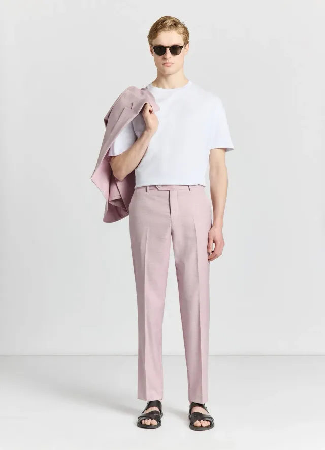 Calliope t-shirt ample homme uni col rond manches courtes
