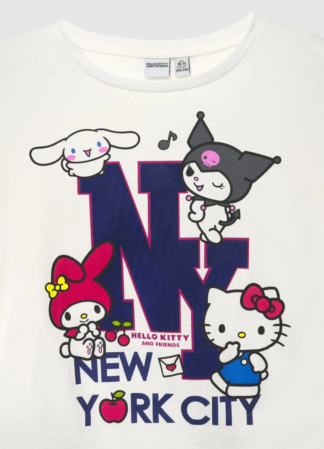Calliope Hello Kitty t-shirt fille manches longues 8-9 ans