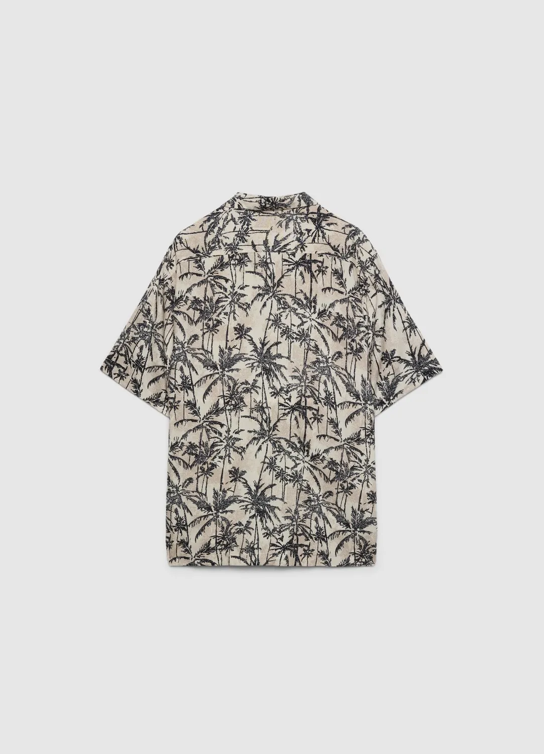 Calliope bowling palme chemise homme manches courtes
