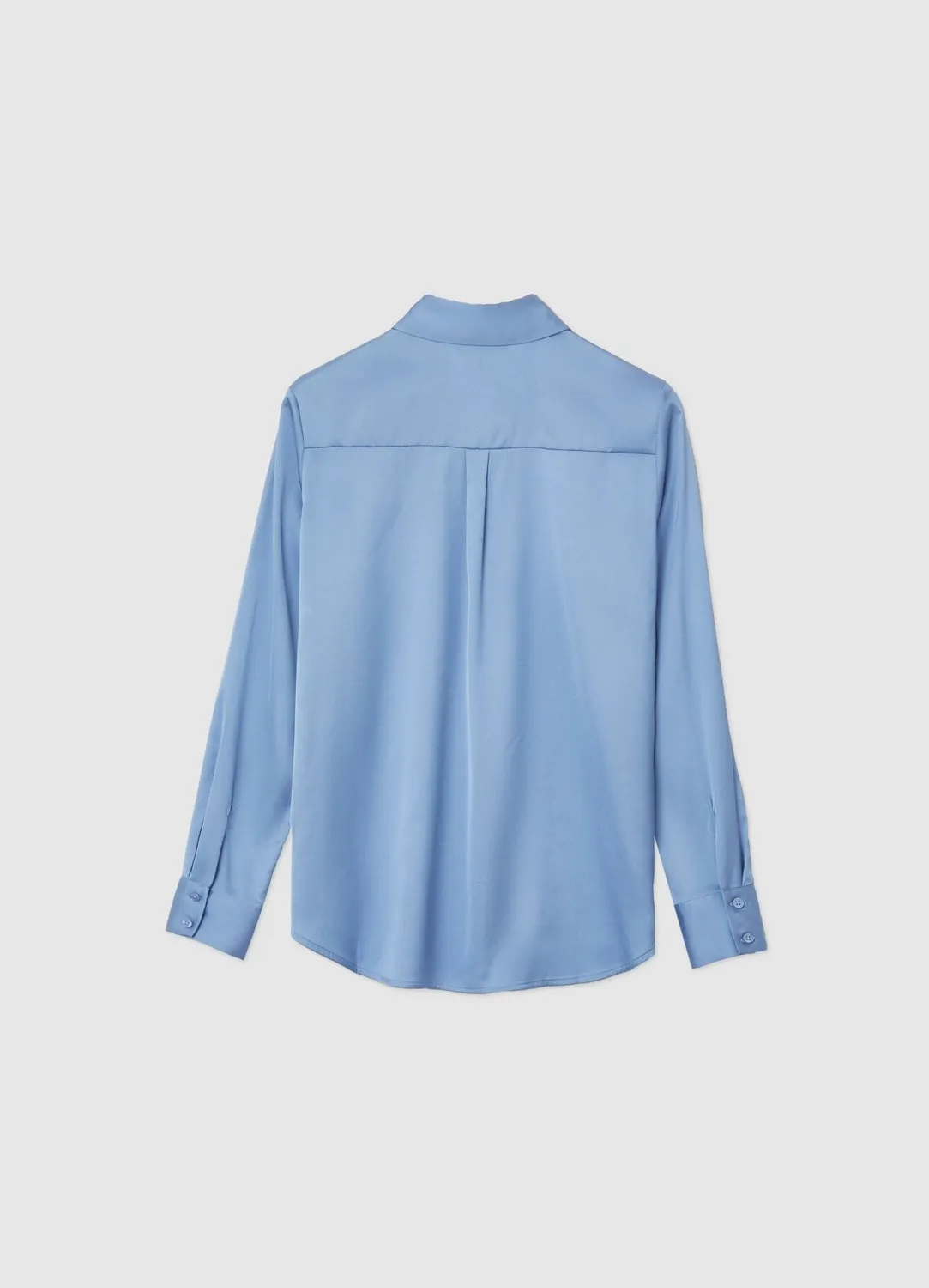 Calliope chemise classique femme unie manches longues