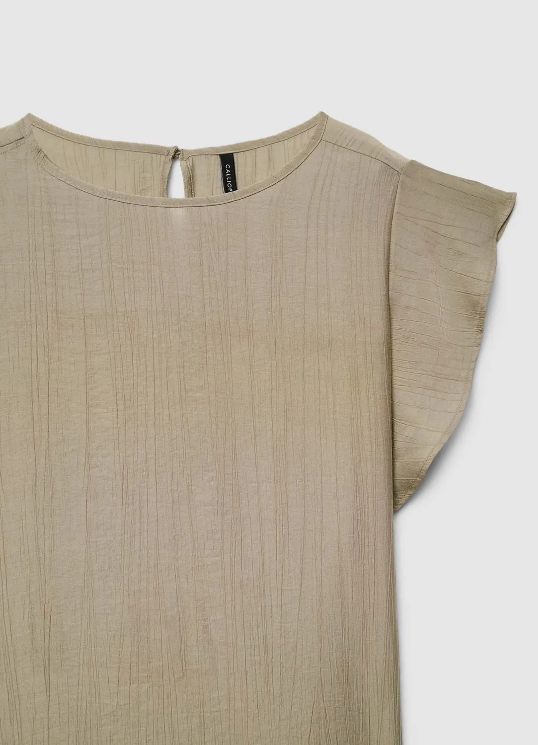 Calliope Blouse manches volants femme unie