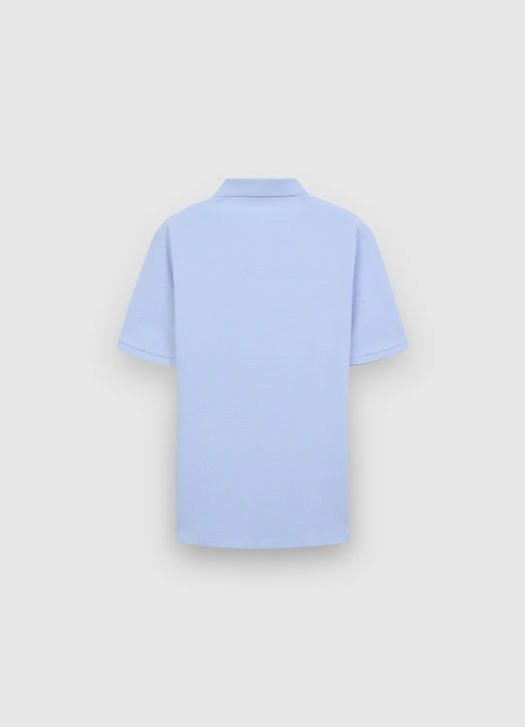 Calliope Polo 3 Boutons Homme Coton Uni