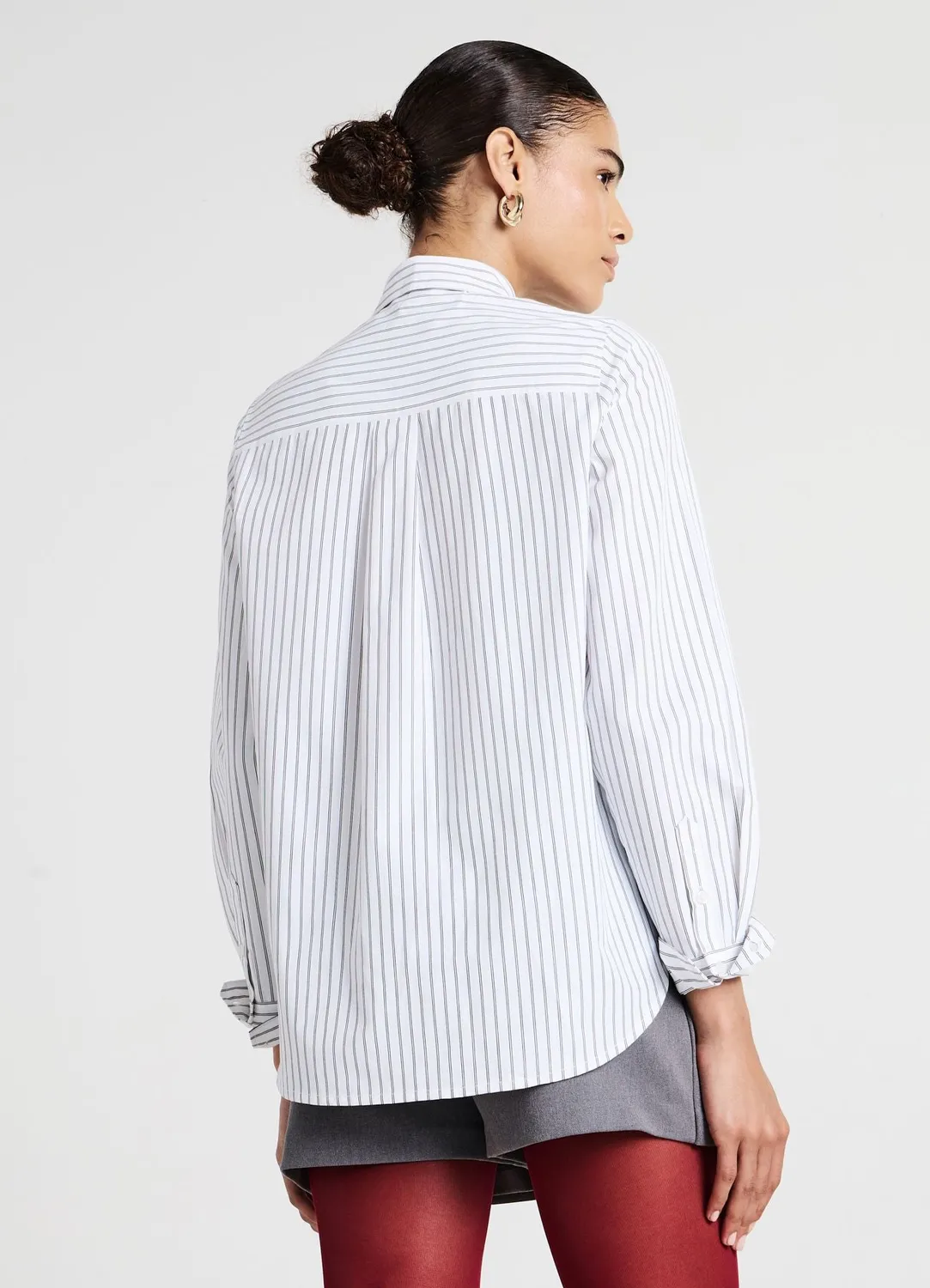 Calliope chemise rayée femme coton à rayures