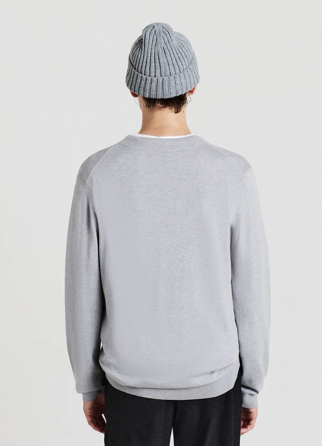Calliope Maglia pull homme col rond uni