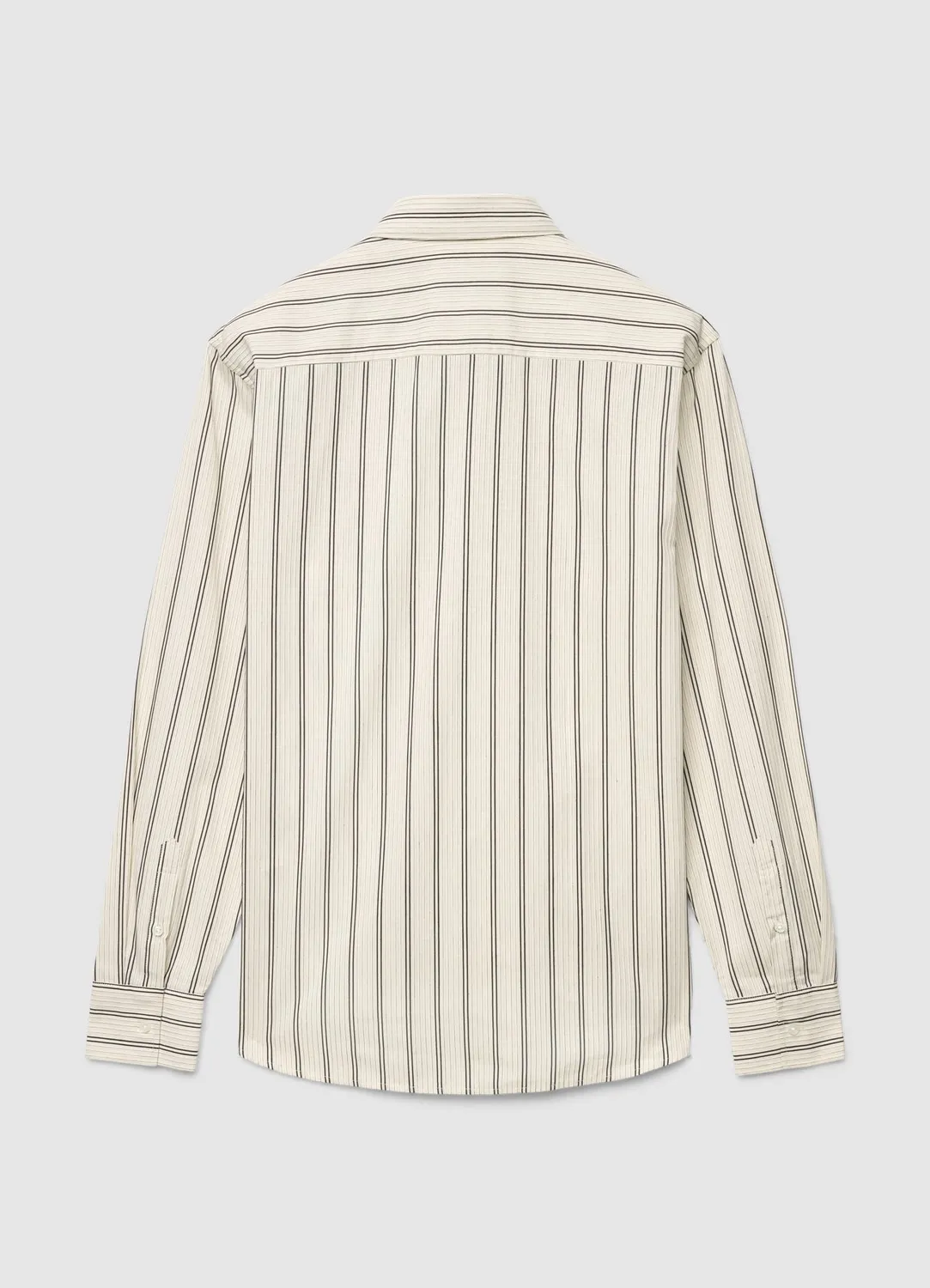 Calliope chemise homme rayée classique manches longues