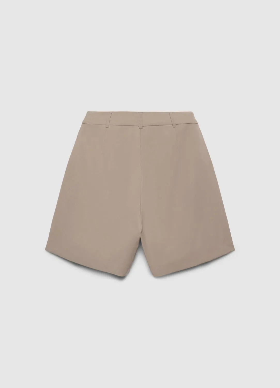 Calliope Bermuda Femme Uni Poches Plaquées