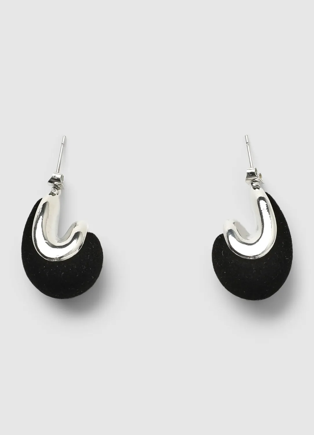 Calliope goutte velours boucles d'oreilles TU soirée