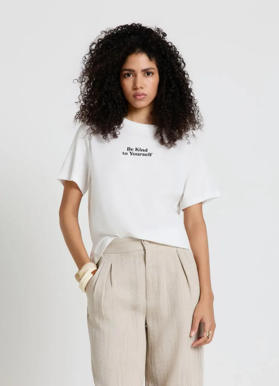 Calliope t-shirt femme inscription dos coton