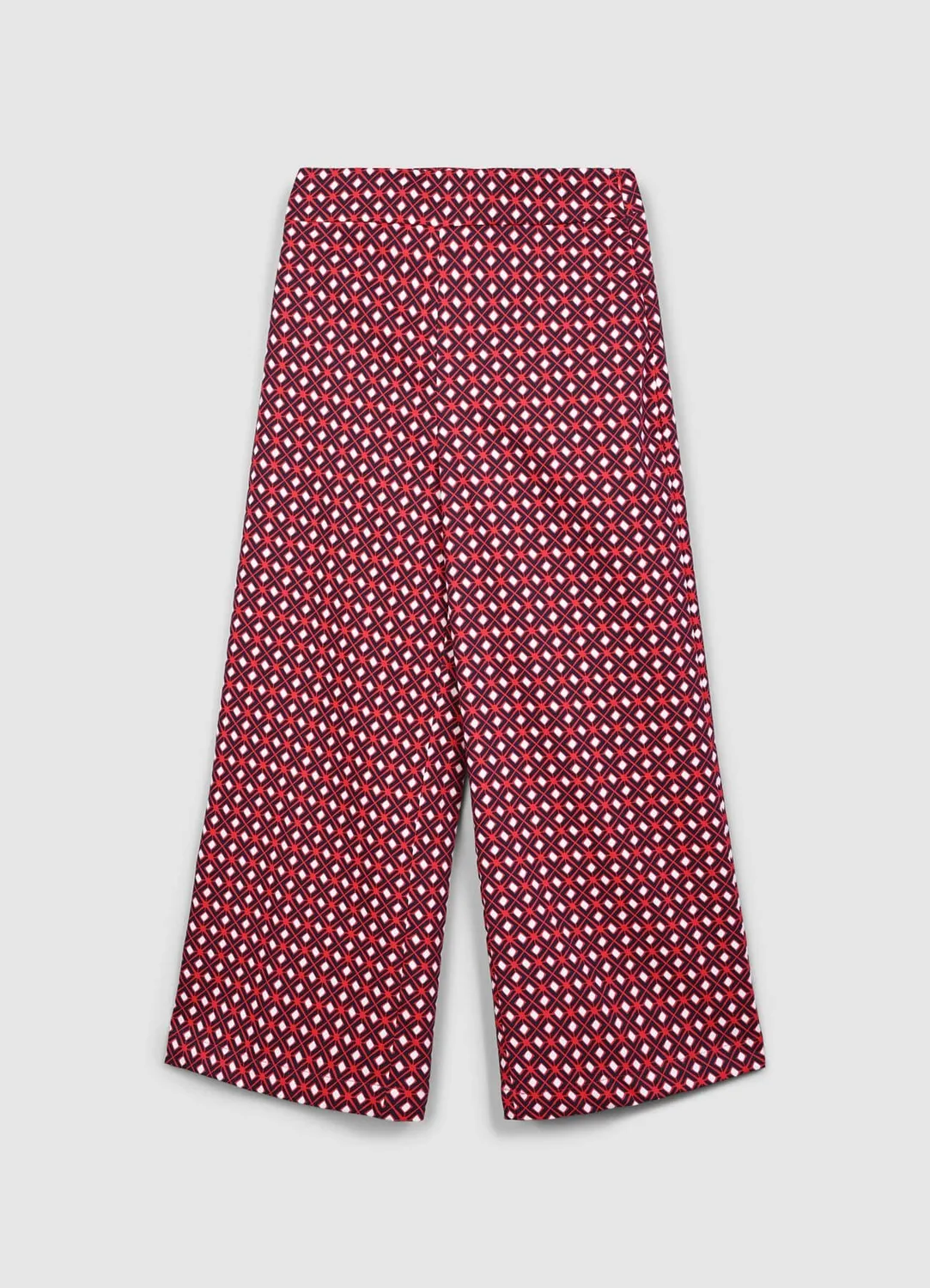 Calliope pantalon culotte femme coton à motif