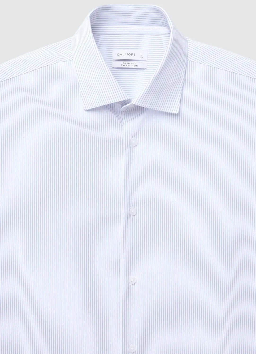 Calliope chemise rayée homme manches longues regular