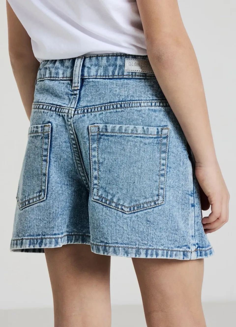 Calliope Jupe-culotte en denim jupe-short regular fille