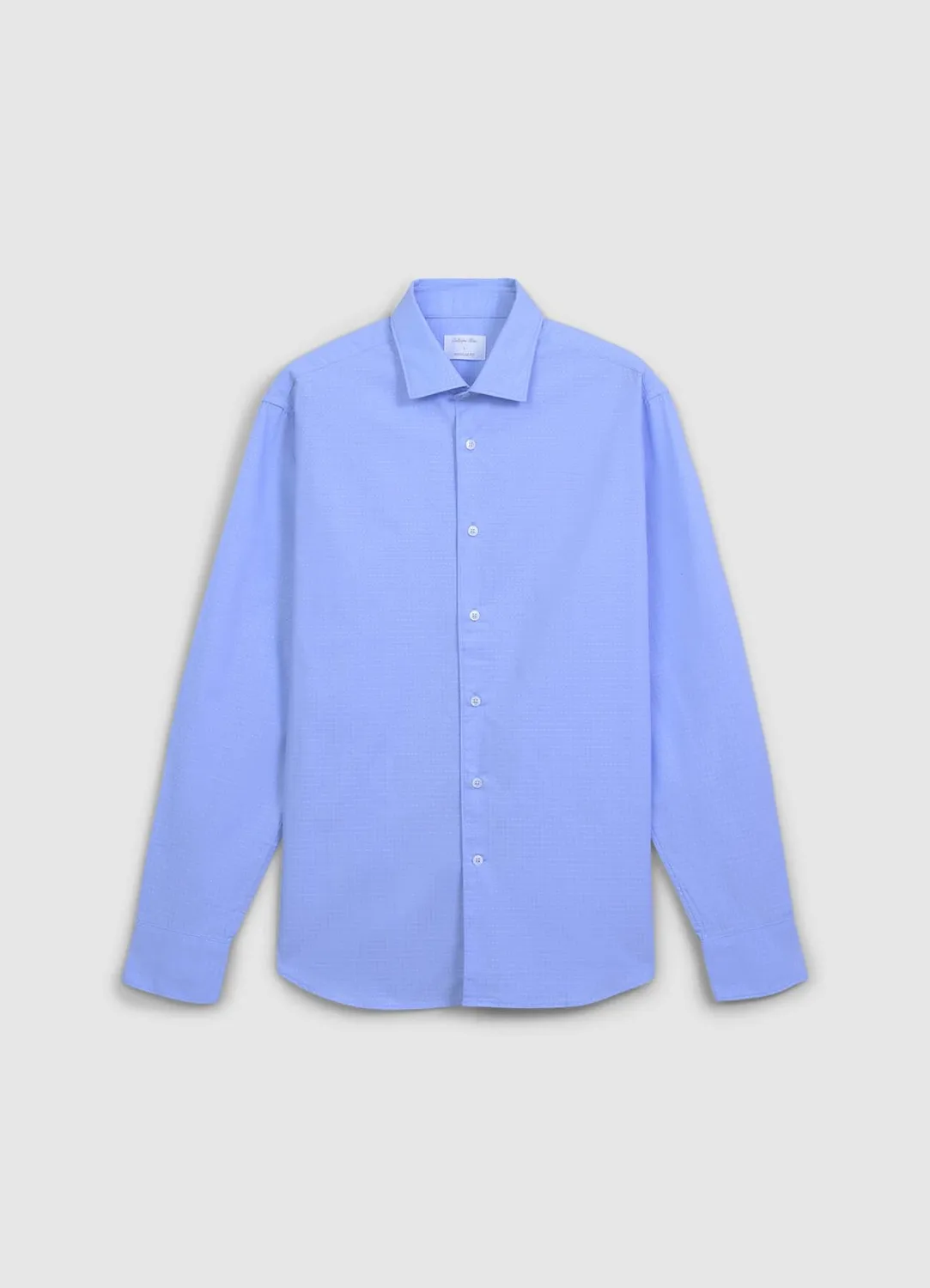 Calliope chemise micro-motifs homme coton